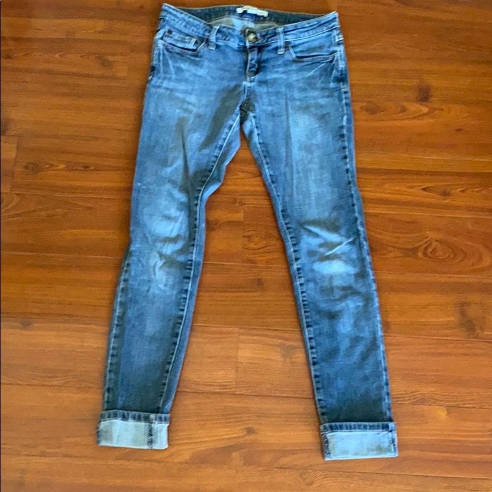 F21 mid rise skinny jeans